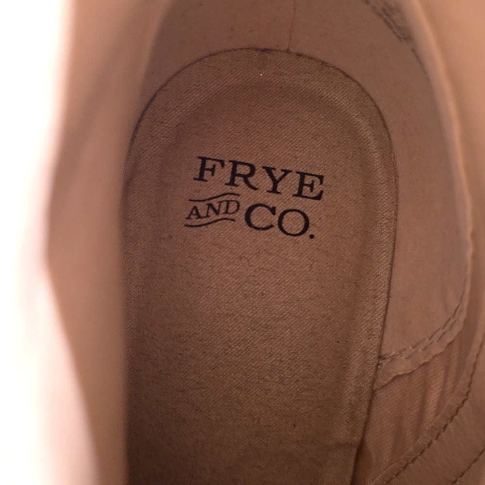 Frye and Co Palma Ankle Boots Women 7.5 Beige Western Boho Cowgirl Festival - Picture 7 of 9